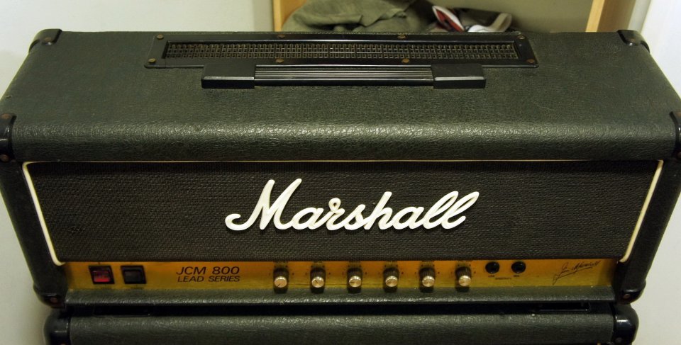 Cabezal Marshall JCM800 Mº 2203 Vintage de los 80