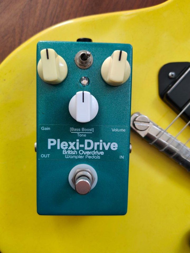 Wampler Plexi-Drive – Overdrive Marshall JTM45 + caja