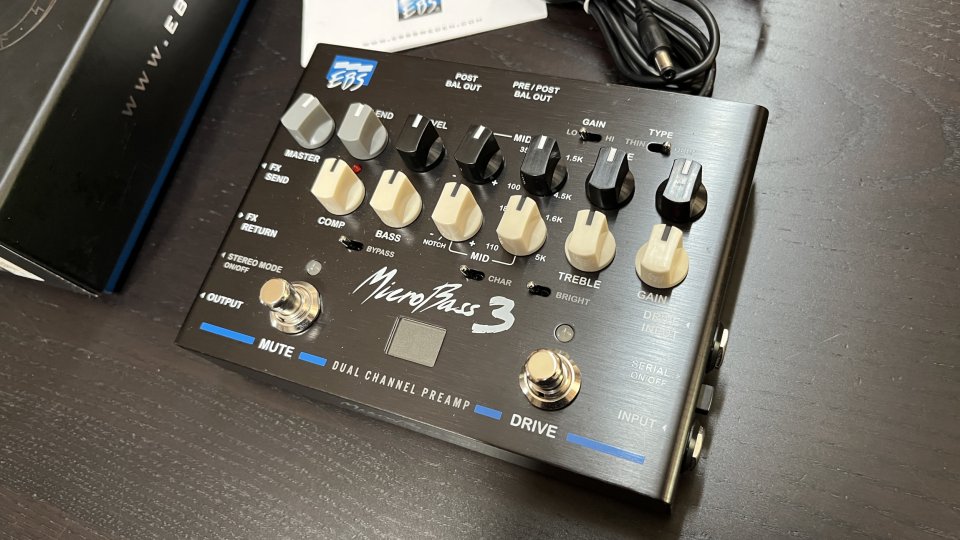 EBS MicroBass 3 Preamp/DI de segunda mano · Foto 1 de 6 · Girona · 260 €