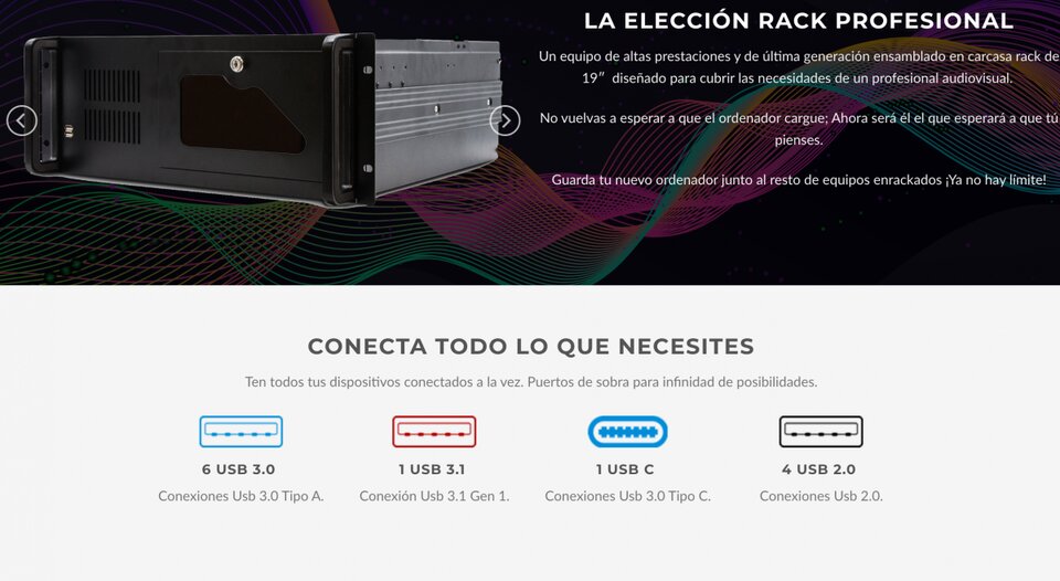 MyPc Rack - Mac OS / Windows - i9 14900K - 192 GB RAM - Thunderbolt 3 - SSD