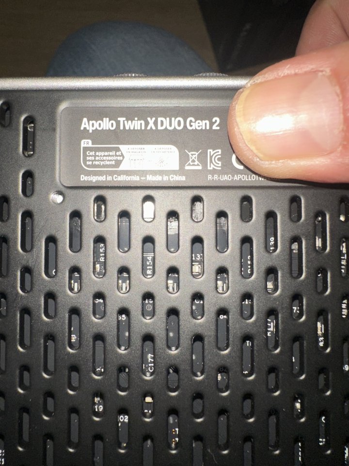 Apollo Twin X DUO Gen (2025) en garantia.