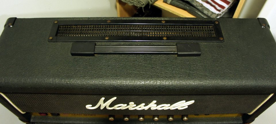 Cabezal Marshall JCM800 Mº 2203 Vintage de los 80
