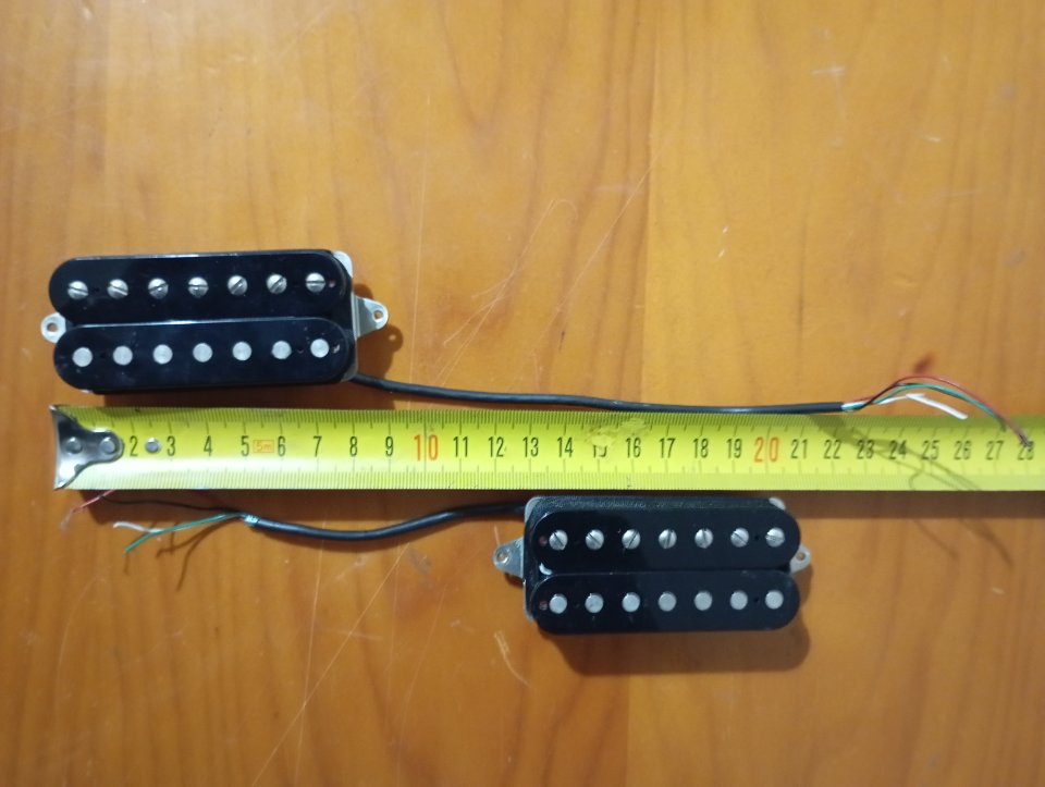 Bare Knuckle Boot Camp Brute Force Humbucker Set (7 Cuerdas)