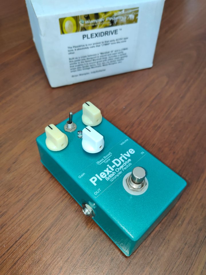 Wampler Plexi-Drive – Overdrive Marshall JTM45 + caja