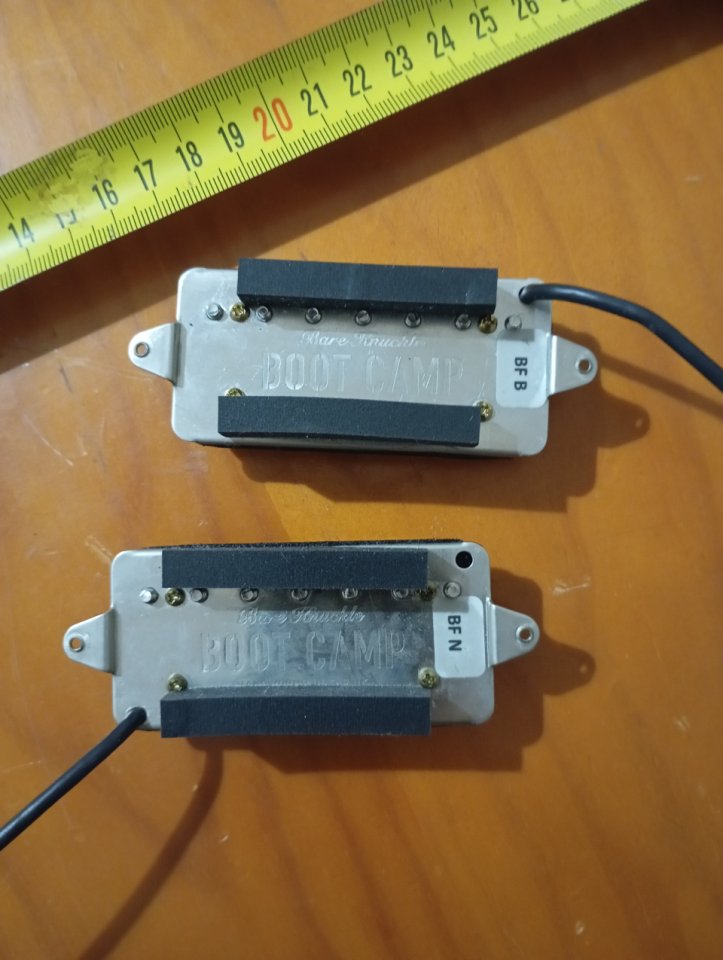 Bare Knuckle Boot Camp Brute Force Humbucker Set (7 Cuerdas)