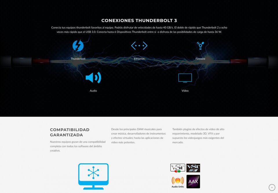 MyPc Rack - Mac OS / Windows - i9 14900K - 192 GB RAM - Thunderbolt 3 - SSD
