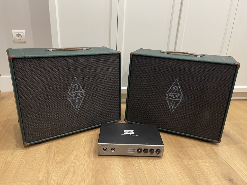 KEMPER Kabinets + Etapa potencia stereo