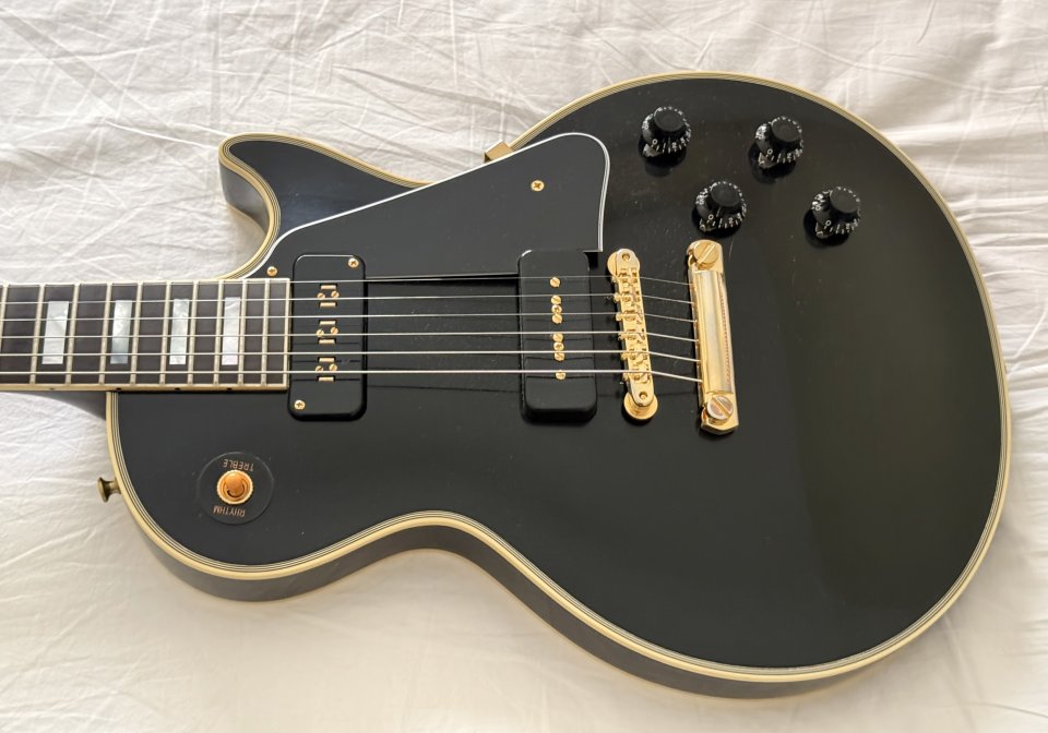 Gibson Les Paul Custom 1954 “Black Beauty” (Reissue de Custom Shop) VOS