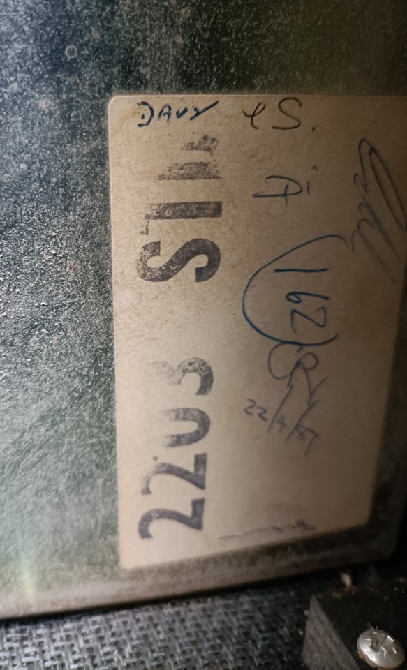 Cabezal Marshall JCM800 Mº 2203 Vintage de los 80