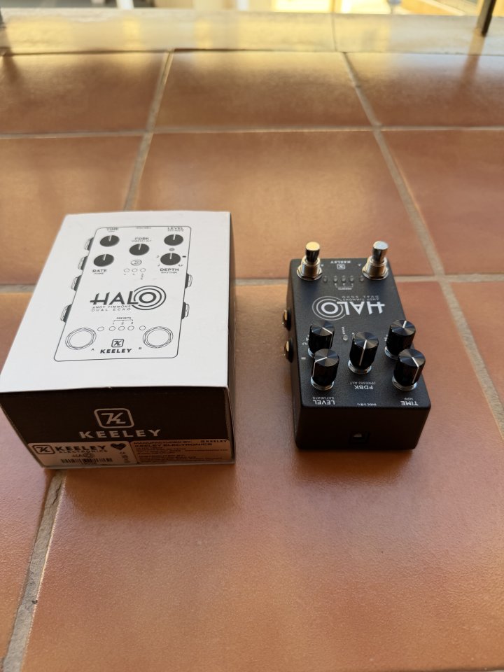 Keeley HALO Andy Timmons dual echó