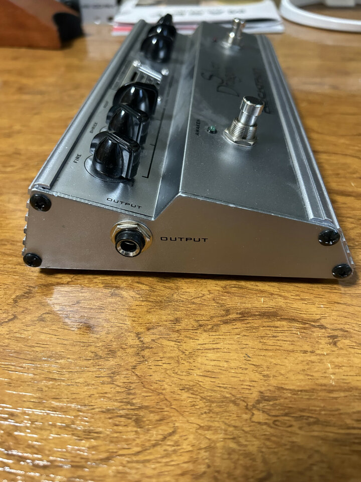 Pedal Efectos Rocktron Distrotion Silver Dragon