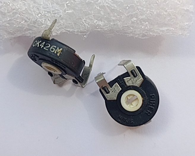 Resistencias ajustables (trimmers) PHIER de 10 kΩ, 426 M de segunda mano · Foto 1 de 2 · Barcelona · 1 €