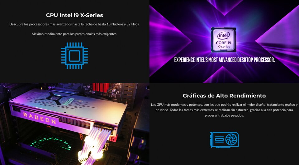 MyPc Pro Extreme - Mac OS / Windows - i9 - 256 GB RAM - Thunderbolt 3 - SSD