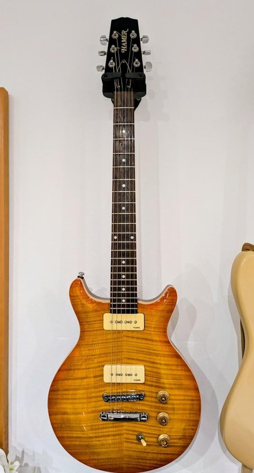 Hamer XT Sunburst Archtop A/T P90(lollar/Tonepros)