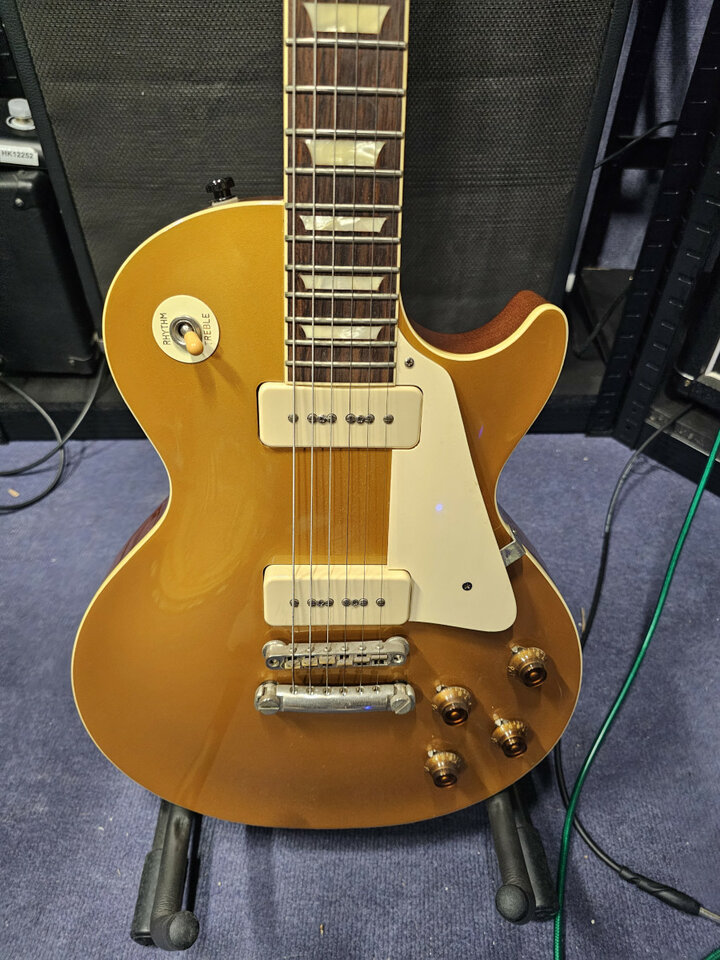 Tokai LS198S Gold Top P90