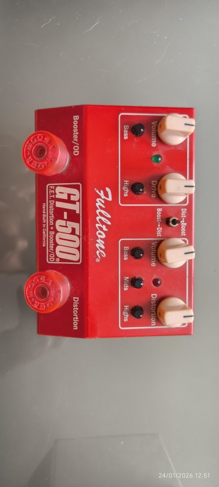 Vendo- Fulltone GT-500 de segunda mano · Foto 2 de 7 · Zaragoza · 150 €