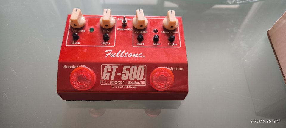 Vendo- Fulltone GT-500 de segunda mano · Foto 1 de 7 · Zaragoza · 150 €