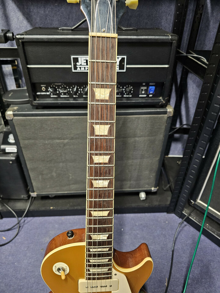 Tokai LS198S Gold Top P90