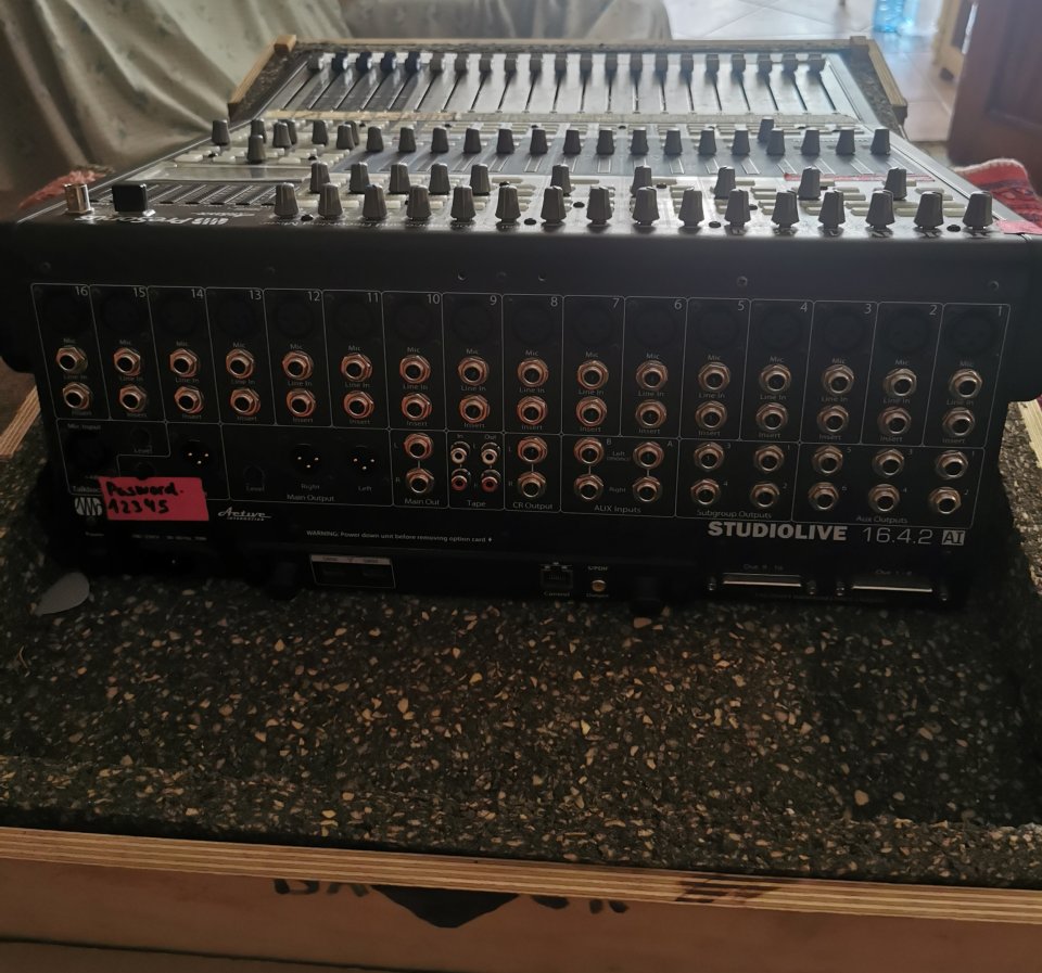 Presonus studio live 16-4-2 Al