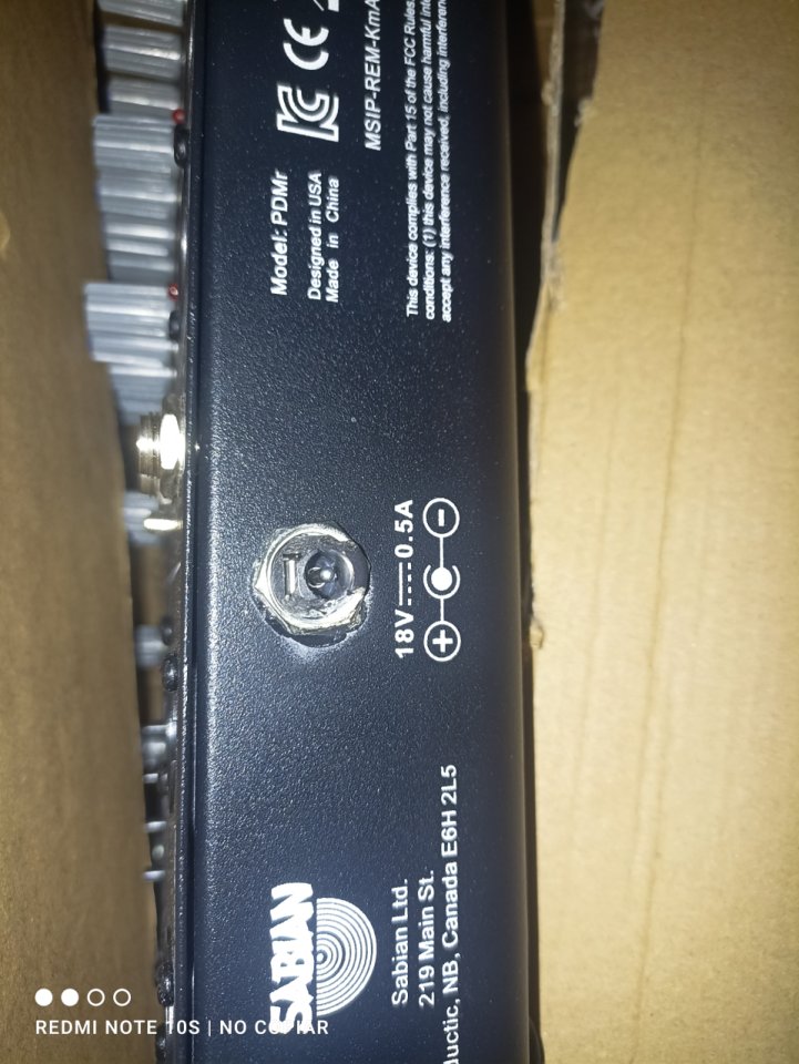 Sabian Sound Kit Pdmr Mezclador+ 2 micrófonos de segunda mano · Foto 9 de 10 · Girona · 135 €