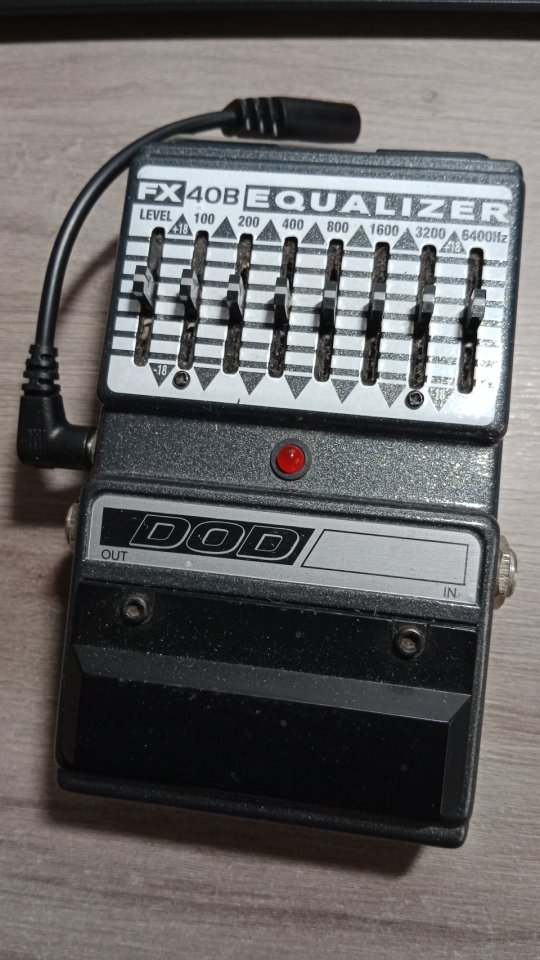 Pedal ecualizador DOD FX 40B EQUALIZER