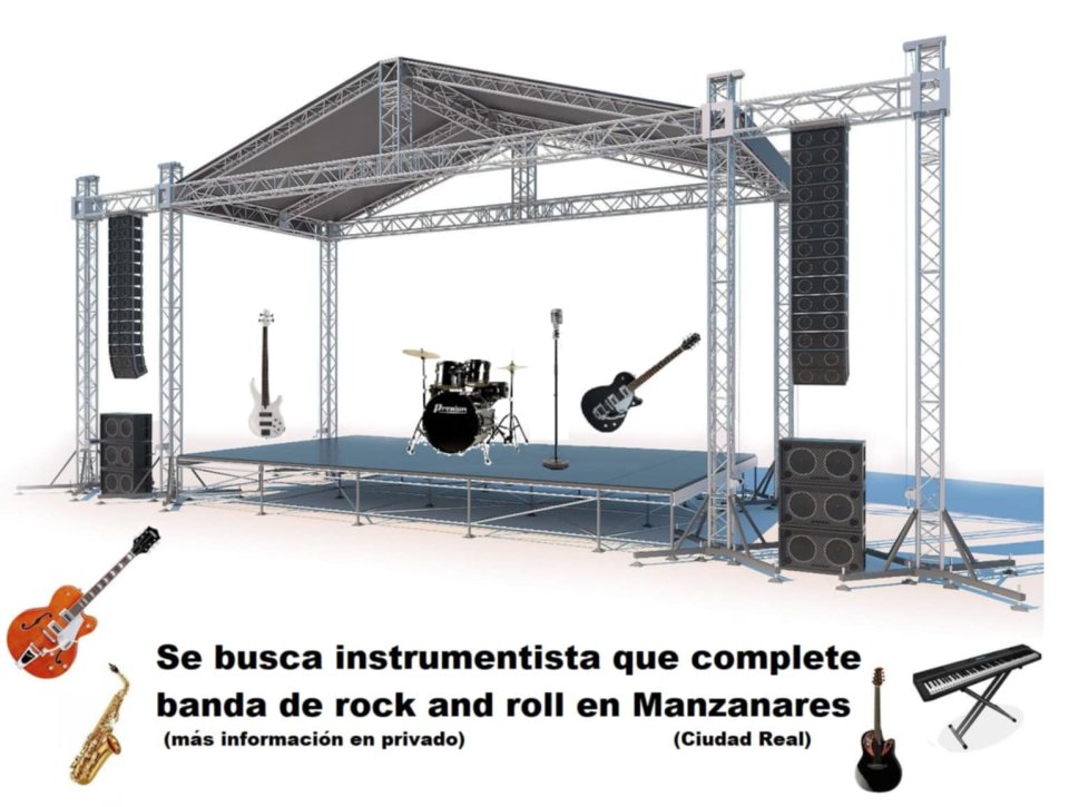 Se busca bateria para grupo de rock and roll en la provincia de C. Real de segunda mano · Foto 2 de 2 · Ciudad Real