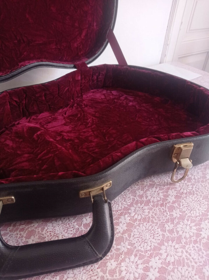 Estuche original Gibson Custom Shop CS‑336 – Rígido, Interior Rojo – RARO