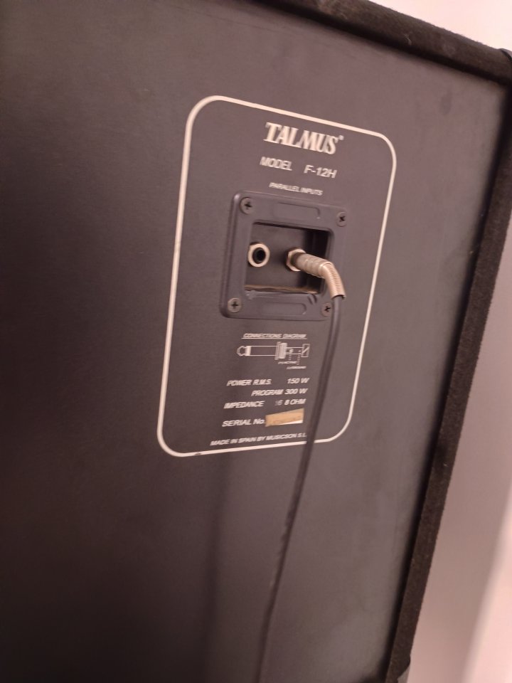 Equipo de sonido Talmus