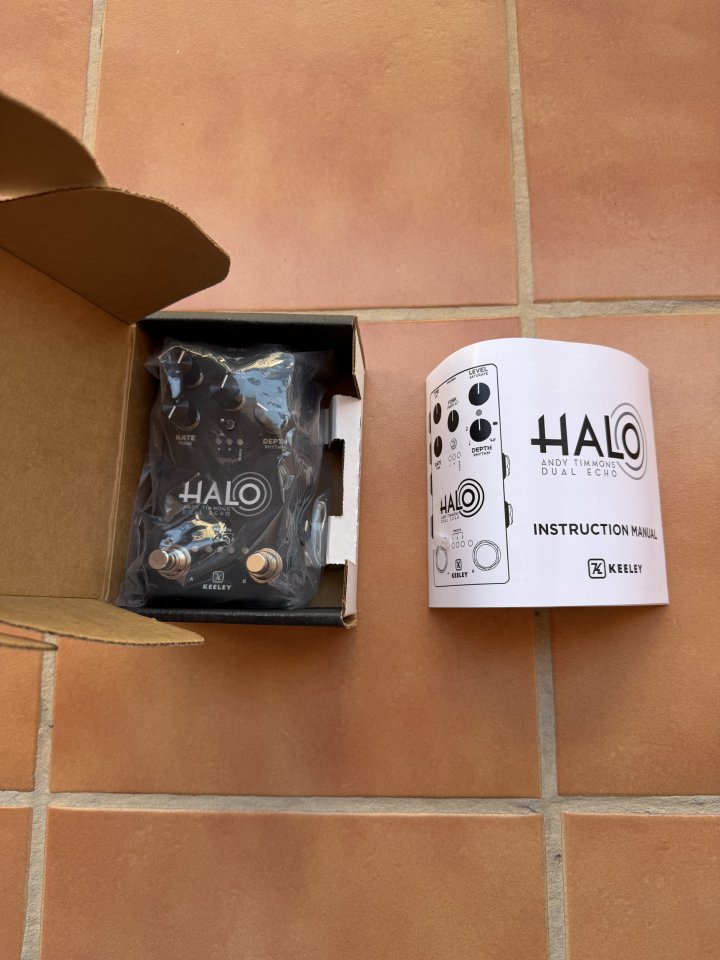 Keeley HALO Andy Timmons dual echó
