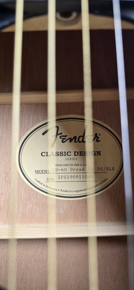 Guitarra Acústica Fender