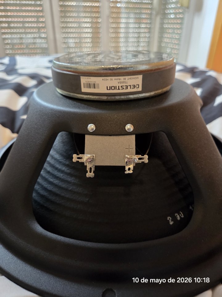Altavoz Cono Celestion Midnight 60 G12N-60 de segunda mano · Foto 3 de 3 · Granada · 50 €