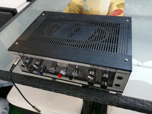 Dynacord Eminent II años 60, amplificador mezclador a válvulas