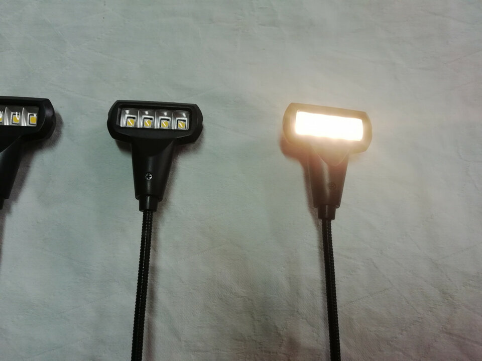 Lámparas de led con pinza