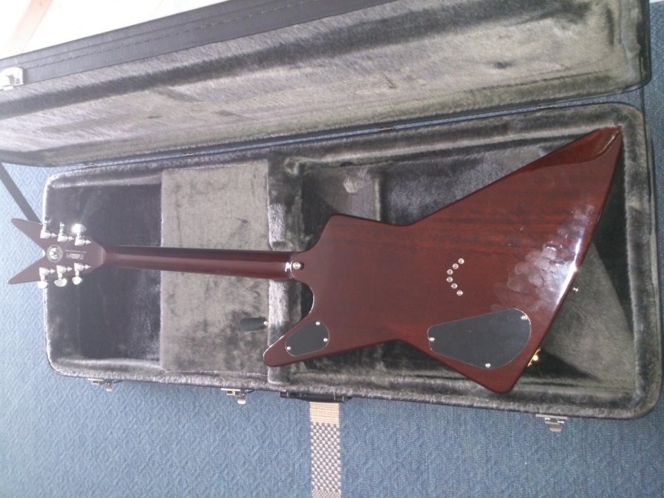 Dean Z Explorer Chicago Flame Series