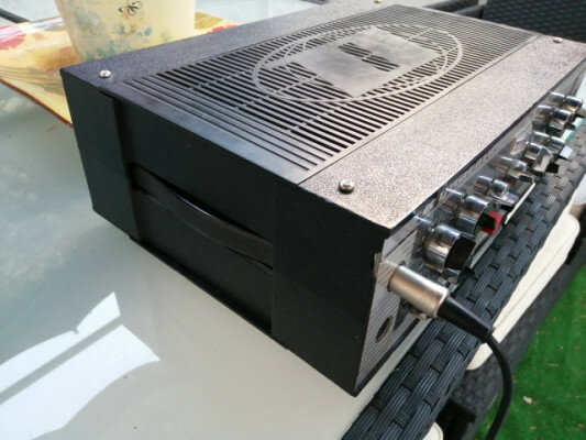 Dynacord Eminent II años 60, amplificador mezclador a válvulas