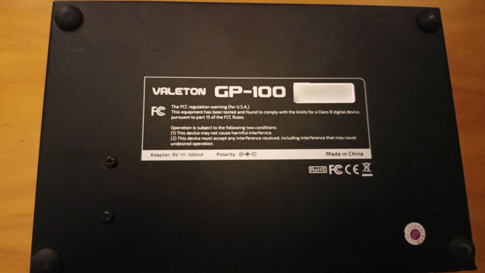 Valeton GP-100 de segunda mano · Foto 3 de 4 · Sevilla · 70 €