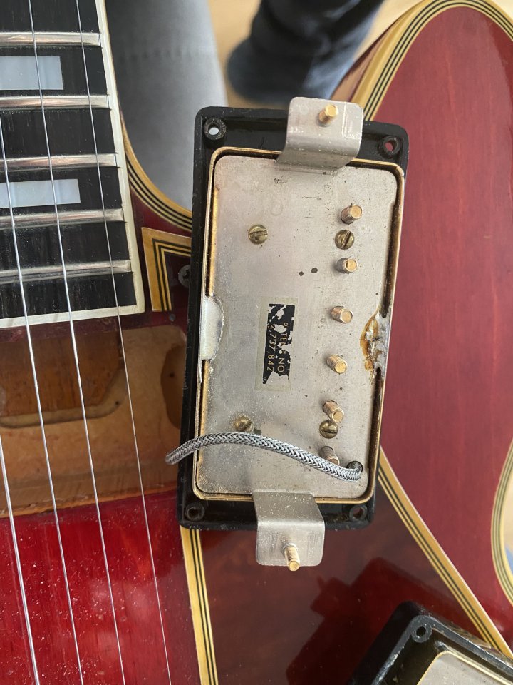 Gibson ES-355 TDSV Cherry Red 1967 de segunda mano · Foto 5 de 8 · Alicante · 12995 €