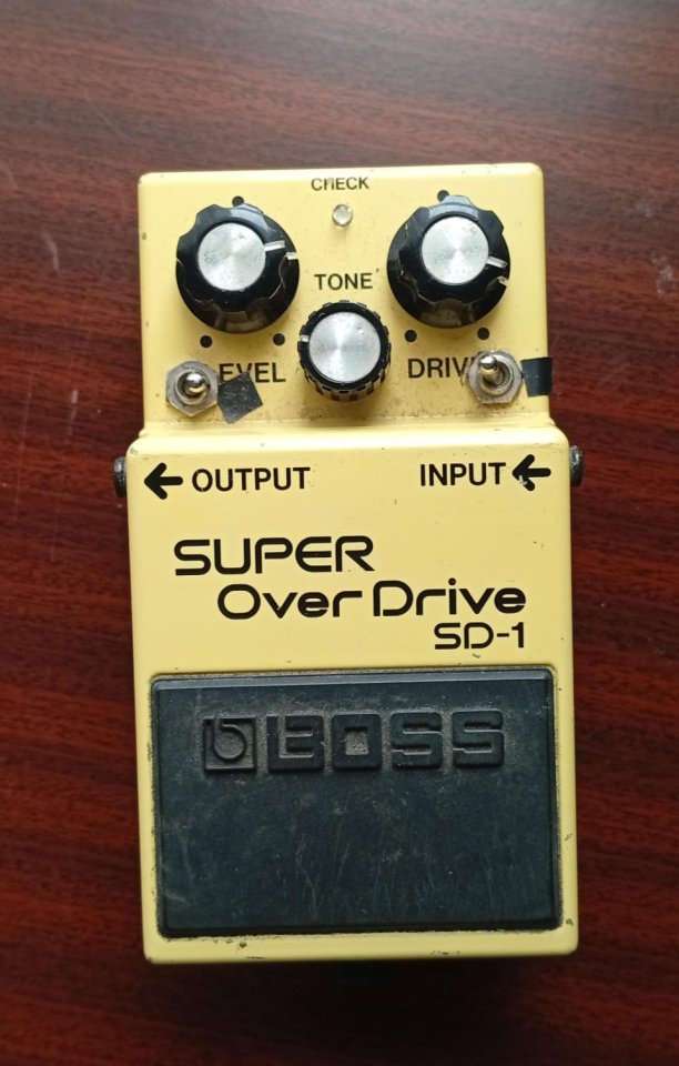 Boss Super Overdrive SD-1 Taiwán, Monte Allums GT MOD  (envío incluido)