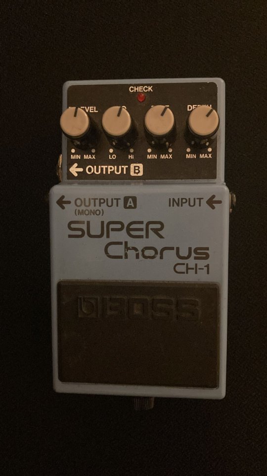 Pedal de Chorus Boss SuperChorus CH-1
