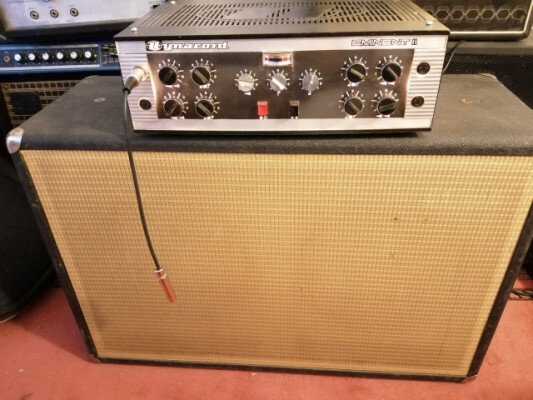 Dynacord Eminent II años 60, amplificador mezclador a válvulas