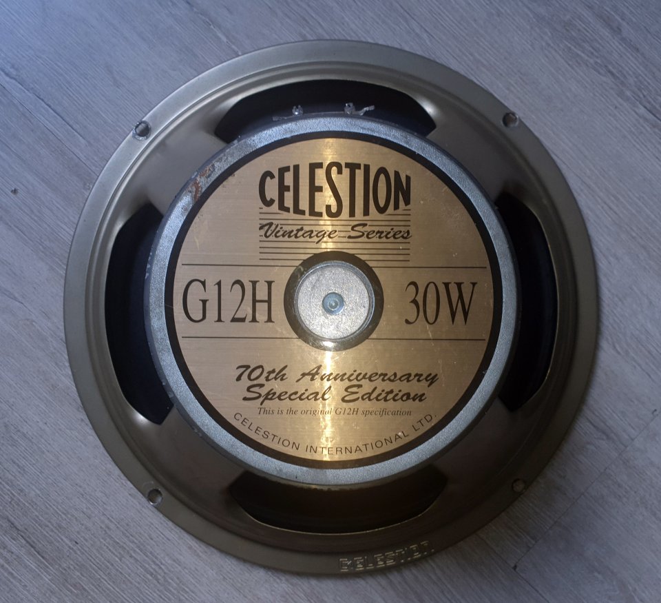 Celestion 70 aniversario G12H  30 watt 16 Ohm