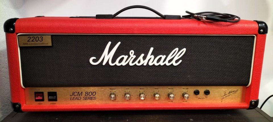 Marshall JCM800 Mod 2203 1995 Ltd edition