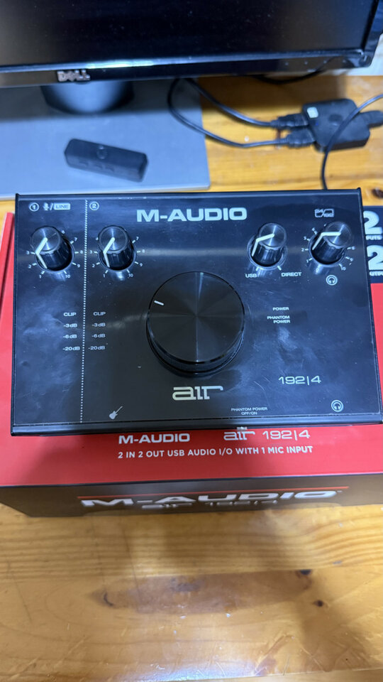 Interfaz de audio M-AUDIO 192/4