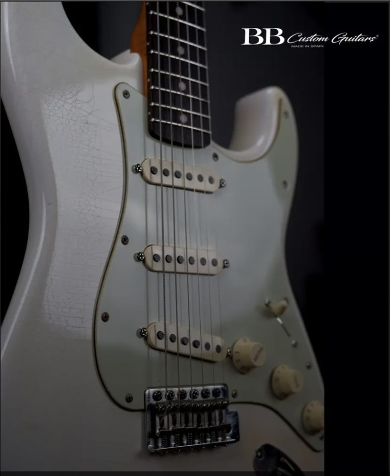 Bb Custom Guitars( con Mark Foleys) - CHOLLAZO !!! 1100 euros de segunda mano · Foto 5 de 10 · Madrid