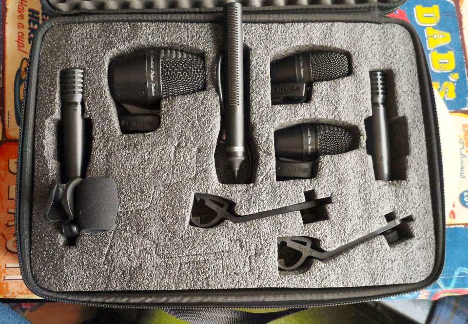 Shure PGA Drumkit 6 Set de micrófonos para batería