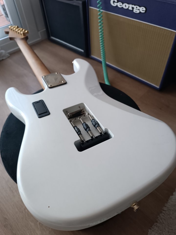 Vanz Stratocaster 10th aniversario + Amplificador George Tornado de segunda mano · Foto 8 de 10 · Girona · 1500 €