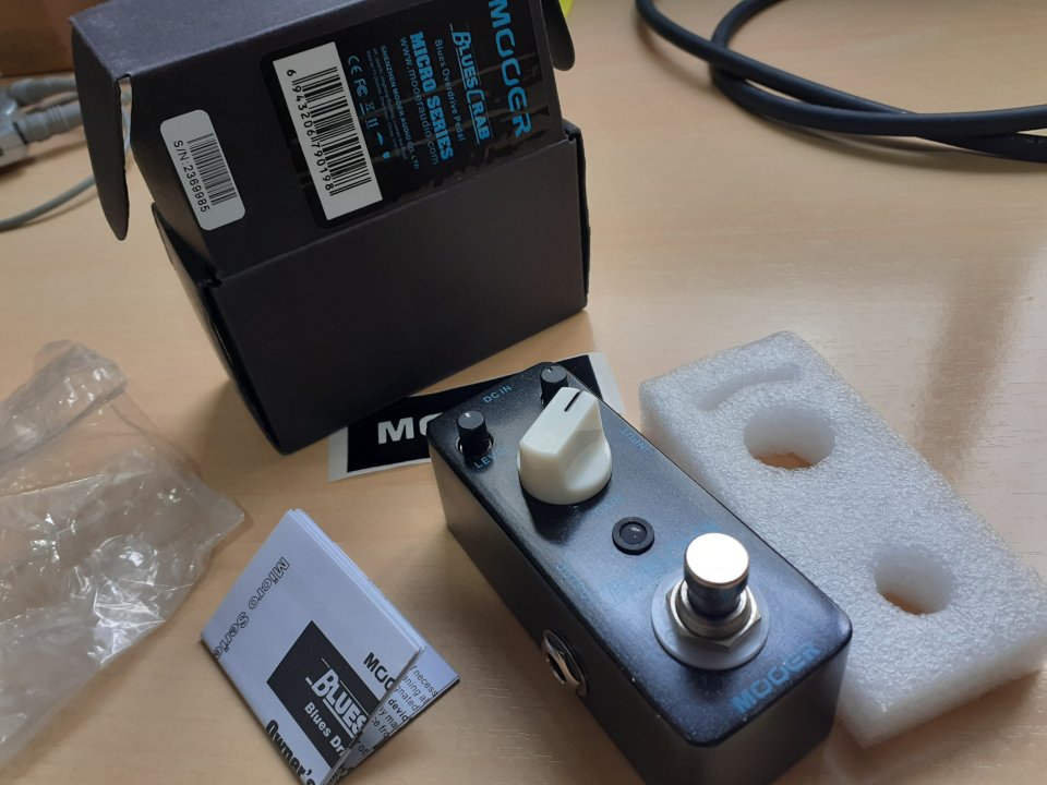 Mooer Hustle Drive y Mooer Blues Crab