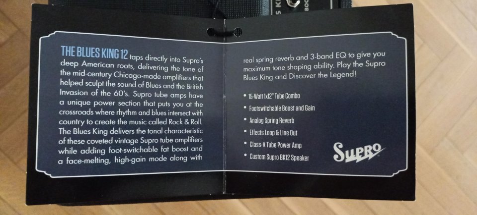 Amplificador de guitarra Supro