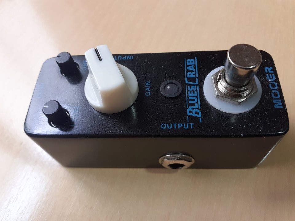 Mooer Hustle Drive y Mooer Blues Crab