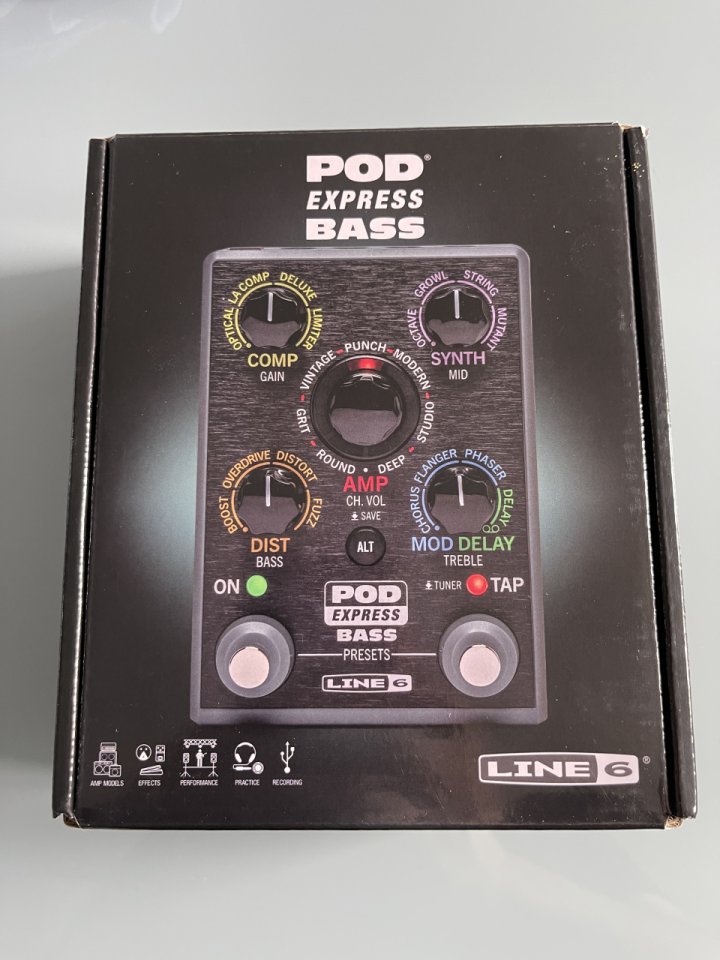 Line 6 Pod Exprés bass